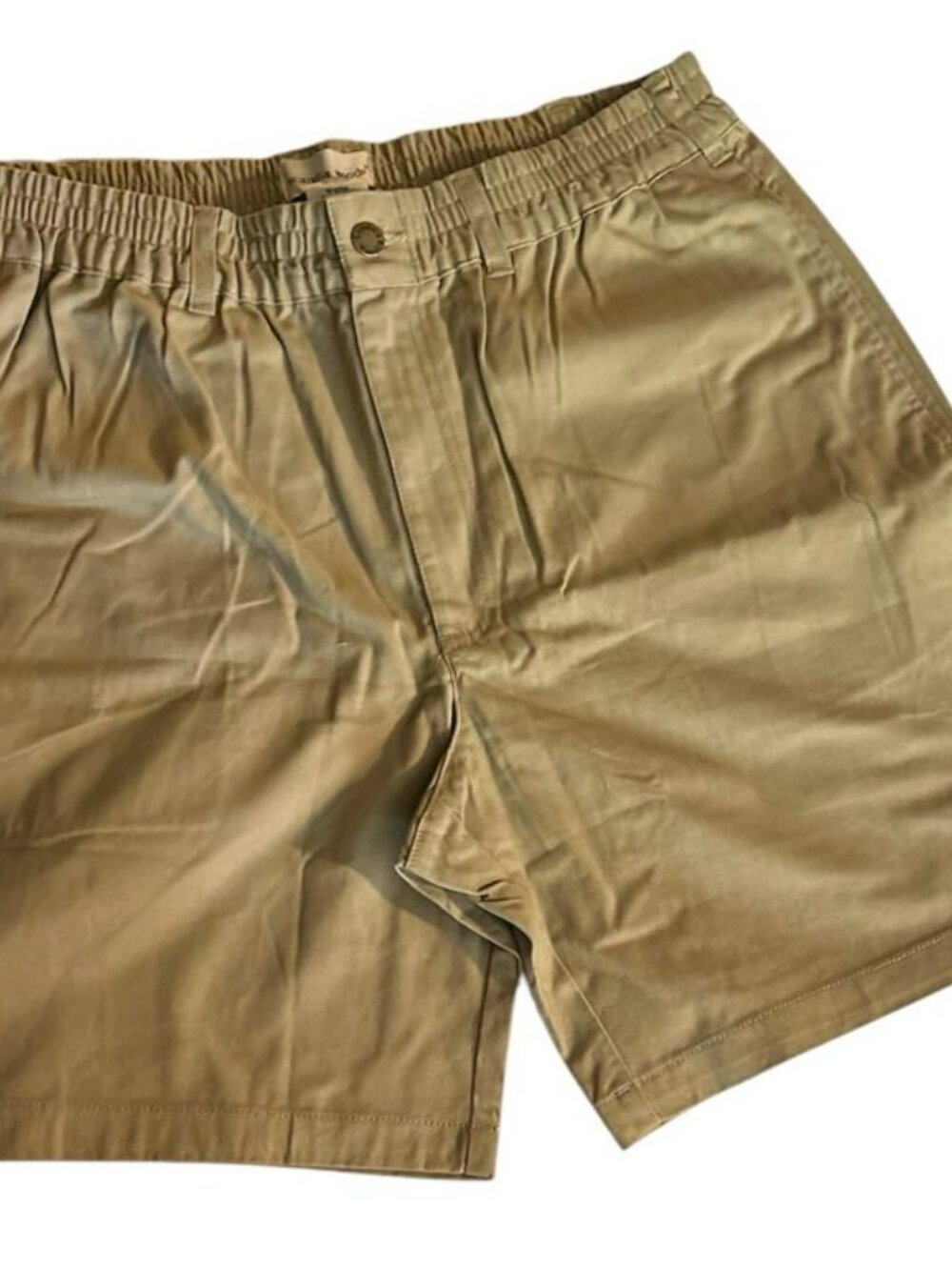 Scandia Woods Men’s khaki Loop/elastic sides Shorts Size See Pic